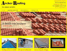 Tablet Screenshot of anchorroofingservices.co.uk